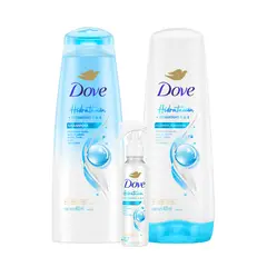 DOVE - Kit 3 piezas de Hidratacion Capilar con Vitaminas A y E