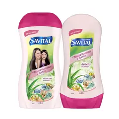 SAVITAL - Oferta Shampoo + Acondicionador con Multivitaminas