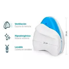 GENERICO - Cojín Almohada Ortopédico para Piernas con Espuma Viscoelástica