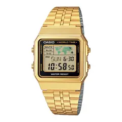 CASIO - Reloj A500WGA-1D Diseño Vintage Dorado