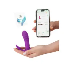 DISTRISEX - Panty Vibrador Juven Majestic Estimulador Clitoris App Punto G