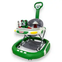 KIDSHOP - Caminador Mecedora ConGuia MusicalTapete Saltarin Verde 34IB