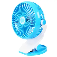 GENERICO - Mini Ventilador Abanico De Pinza Recargable Usb