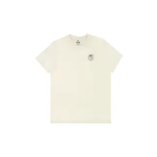 TENNIS - Camiseta con estampado en frente y espalda crudo para hombre