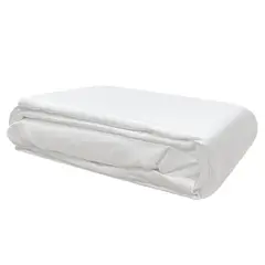 PULLMAN - Juego de Sábanas Eco Blanco Semidoble 120X190