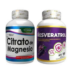 NATURAL MEDICINE - Citrato de Magnesio y Resveratrol