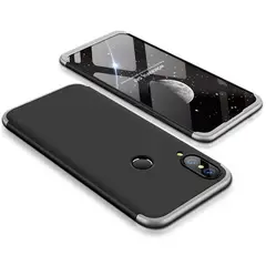 GENERICO - Funda Carcasa Estuche Protector Para Huawei P20 lite Negro Gris