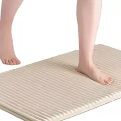 GENERICO - TAPETE BAÑO ALFOMBRA SALIDA BAÑO DUCHA ABSORBENTE