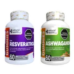 NATURAL MEDICINE - Kit Resveratrol + Ashwagandha