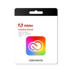 ADOBE - SUITE CREATIVE CLOUD 2 DISPOSITIVOS 1 AÑO