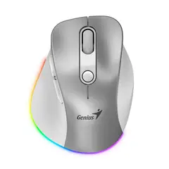 GENIUS - MOUSE ERGO 9000S PRO PLATEADO