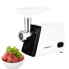 SOKANY - Molino Eléctrico 2500w Para Maíz Carne Y Embutir