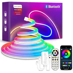 GENERICO - Tira LED Neon Inteligente RGB – 5 Metros
