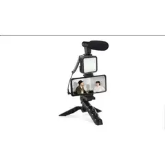 GENERICO - AY-49 - Kit de grabación de video con luz y microfono