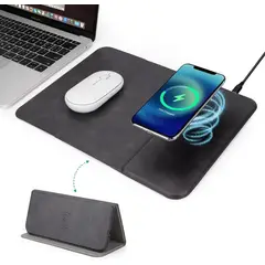GENERICO - Pad Mouse Con Funcionalidad Y Carga Inalámbrica