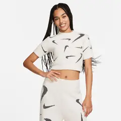 NIKE - Camiseta Mujer Cozy Logo