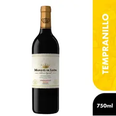 GENERICO - VINO TINTO TEMPRANILLO MARQUÉS DE LEÓN 750 ML