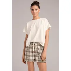 TOUCHE LINGERIE - Pijama Short De Cuadros Ref 2572051