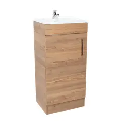 RTA DESIGN - Mueble para Lavamanos Oporto Miel con Una Puerta Abatible