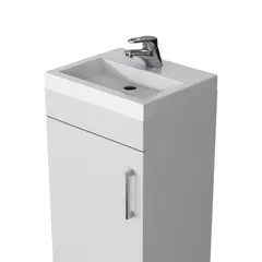 RTA DESIGN - Mueble para Lavamanos Oporto Blanco Duqueza con Una Puerta Abatible ZF