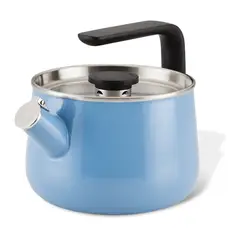KITCHENAID - Tetera 19L acero esmaltado cocinas de inducción Azul