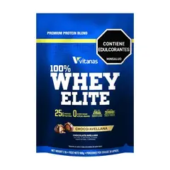 VITANAS - 100 % Whey Elite x 2 lb - ChocoAvellana