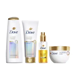 DOVE - Kit Rutina Bond Reparación Intense Péptidos Complex