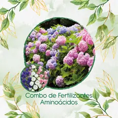 GENERICO - Combo De Fertilizantes Aminoácidos Para Flor Campánula