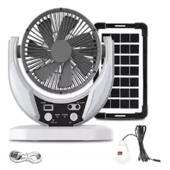 GENERICO - Ventilador solar GD-8025