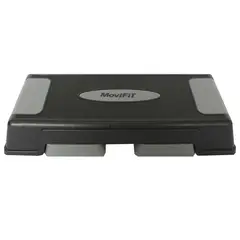 MOVIFIT - Step Aeróbico Antideslizante con Altura Ajustable Gris