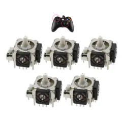 GENERICO - 5x Análogo Analógico joystick Palanca para Control Xbox 360