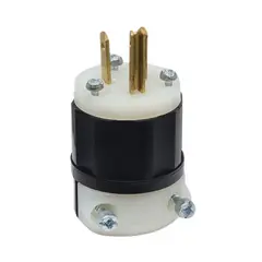 LEVITON - CLAVIJA 5266-C 15A 125V 2P3H 5-15P GRADO INDUSTRIAL