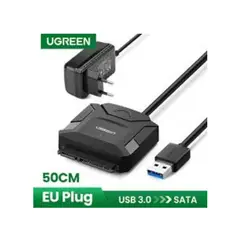UGREEN - Adaptador De Sata A Usb 3.0 Lector Discos 3.5 20636