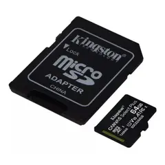 KINGSTON - Memoria Microsd 64gb Canvas Select Plus + Adaptador