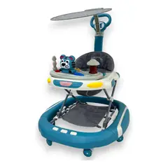 KIDSHOP - Caminador Guia Musical Bebe Tapete Saltarin Tigre 944-A Azul