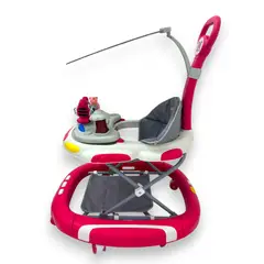 KIDSHOP - Caminador Guia Musical Tapete Saltarin Tigre 944-A Rojo