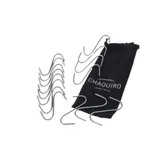AHUMADORES CHAQUIRO - Accesorio chaquiro para barril ahumador kit ganchos por 15