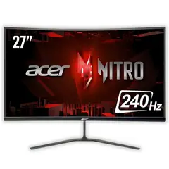 ACER - Monitor Curve Ed270 27 pulgadas - Fhd Panel Va - 240Hz /1Ms - / Amd Freesync / Hdr10