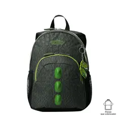 TOTTO - Morral Mochila Escolar Para Niño Gris Dinoland S