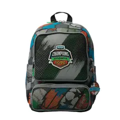 TOTTO - Morral Mochila Escolar Para Niño Gris Multisport S