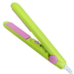 GENERAL - Mini Plancha Viajera GV-118 Portátil Cerámica Verde