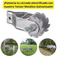 NACIONAL - Tensor Para Cerca Eléctrica De 500 Metros X 30 Unds