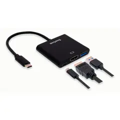 BESTCOM - Hub 3 en 1 USB-C a HDMI/ USB 3.0/ USB-C