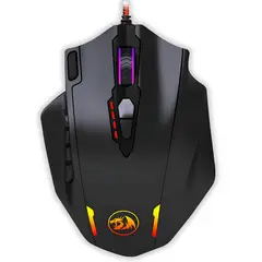 REDRAGON - MOUSE GAMER RGB IMPACT NEGRO M908 ALAMBRICO