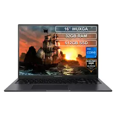 ASUS - Portátil X1605VA Core i7 13620H 32GB 512GB Vivobook 16