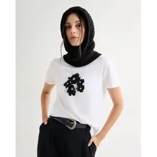SEVEN SEVEN - Camiseta Para Mujer Manga Corta Cuello Redondo Color Marfil Marca #28096200
