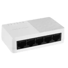 HIKVISION - DS-3E0105D-O, Switch No Administrable 5 Puertos, 10/100mbps
