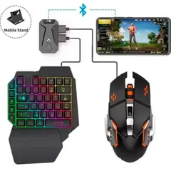 SHEN HUANG - Combo Gamer Para Celular Rgb Convertidor Bluetooth 3en1