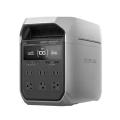 ECOFLOW - Estación de Energia Portatil DELTA 3 PLUS 1800W Potencia 1024Wh Capacidad