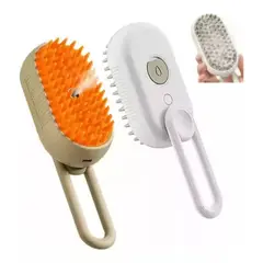 GENERICO - Cepillo De Vapor Automatico Peine Gatos Perros 3 En 1